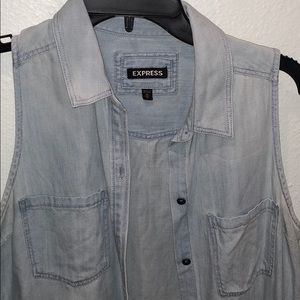 Express Jean denim shirt